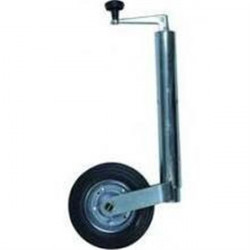 ROUE JOCKEY GONFLABLE tube Ø 48mm H 630mm