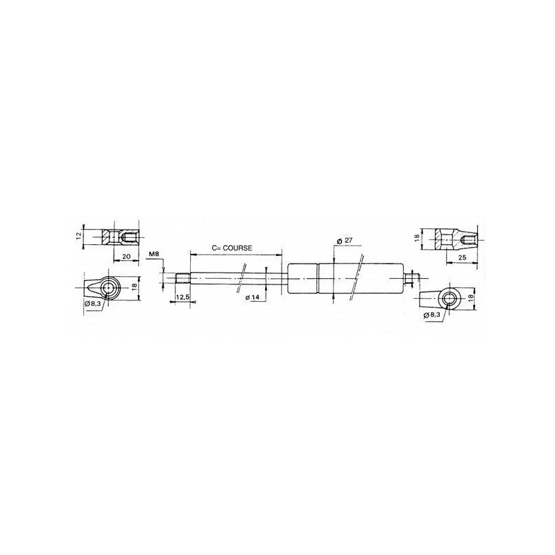 BANDE MOUSSE ADHESIVE ép10x30mm (x10ml)