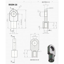 EMBOUT STANDARD QPQ 25mm...