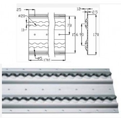 RAIL ALU DOUBLE POUR DOUBLE...