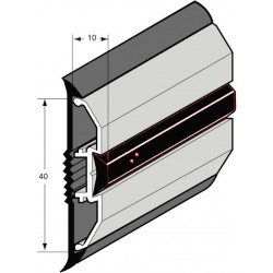 BANDEAU ALU ANODISE largeur...