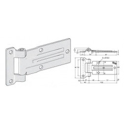 CHARNIERE INOX FURGOCAR 