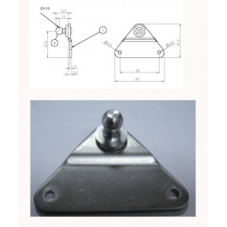 ROTULE Ø10mm SUR PLATINE...