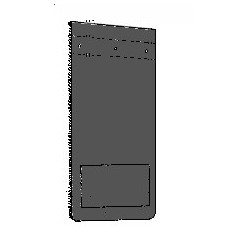 BAVETTE ANTI BALLANT 600mm H1060 mm (anti projection)