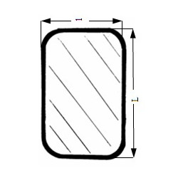 BAIE FIXE SECURIT  720 x 390mm