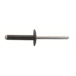 RIVET tête large 4.8x40mm NOIR