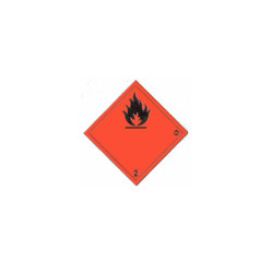 SYMBOLE ADR DANGER DE FEU N°2