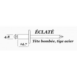 RIVET MASTERFIX ECLATE 4.8...