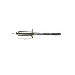 RIVETS INOX 4x13mm