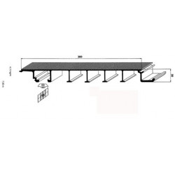 PLANCHER ALU épaisseur 30...