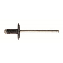 RIVET tête large 4.8x40mm NOIR