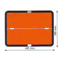 PLAQUE ORANGE ADR REPLIABLE...