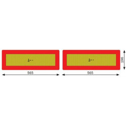 KIT 2 PLAQUES ADHESIVES...