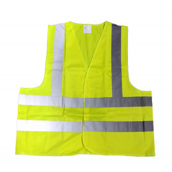 GILET JAUNE FLUO DE SECURITE